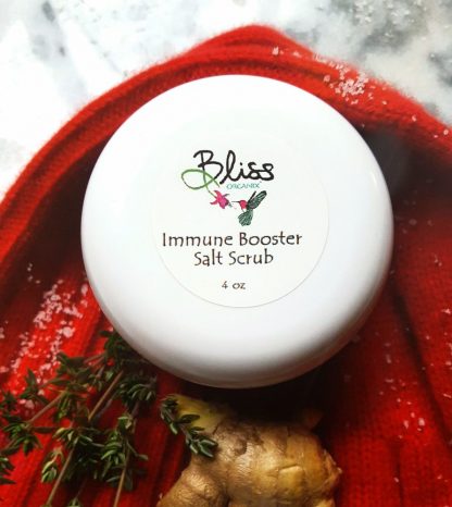 immune booster batherapy salt scrub