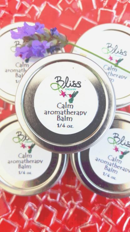 calm aromatherapy balm