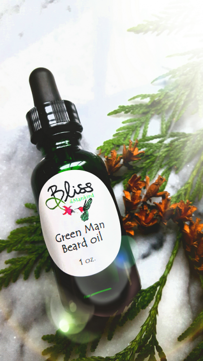 green man beard oil